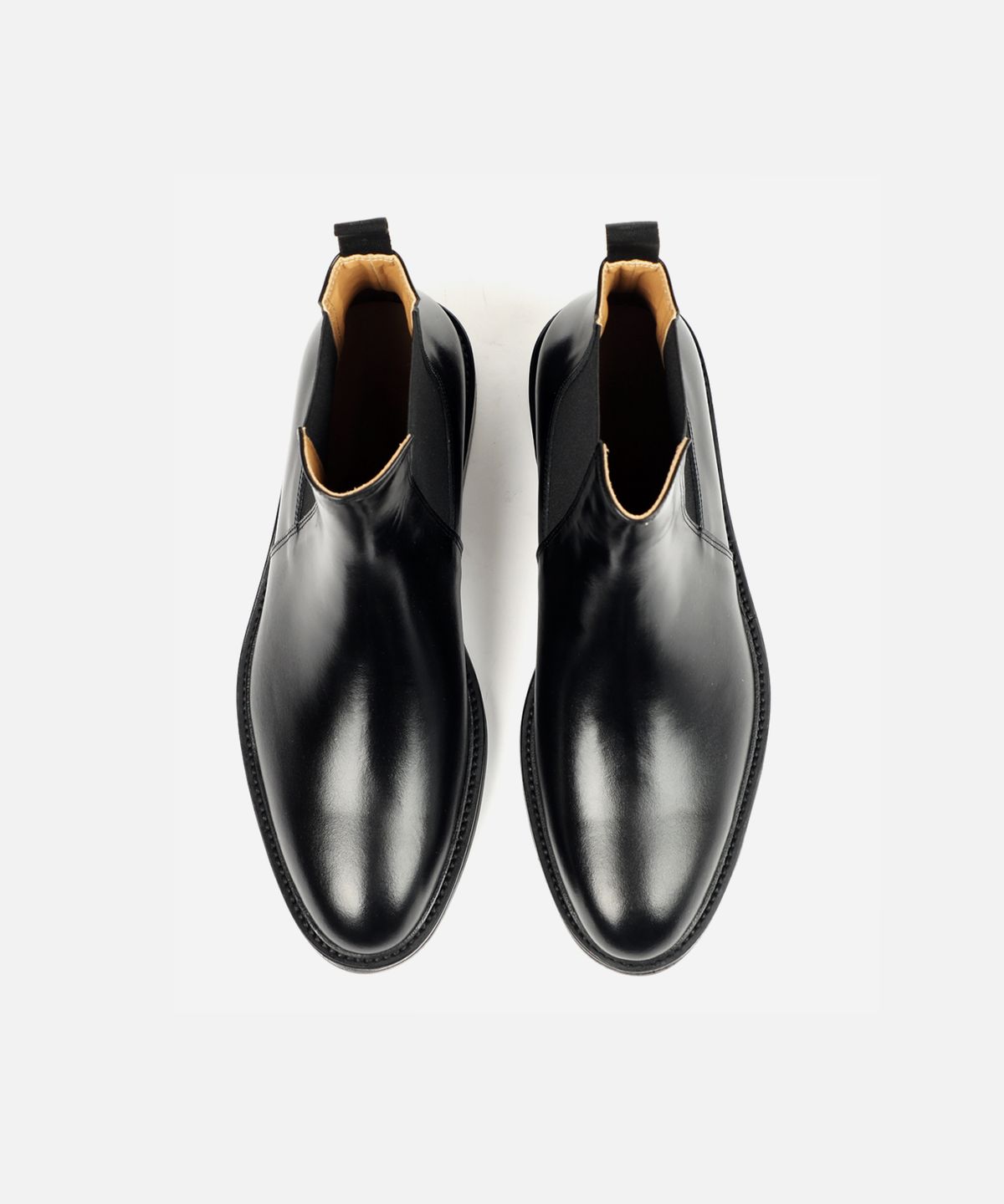 커스텀무드(CUSTOMMOOD) 알렉산더 미들 첼시부츠(Keep black)