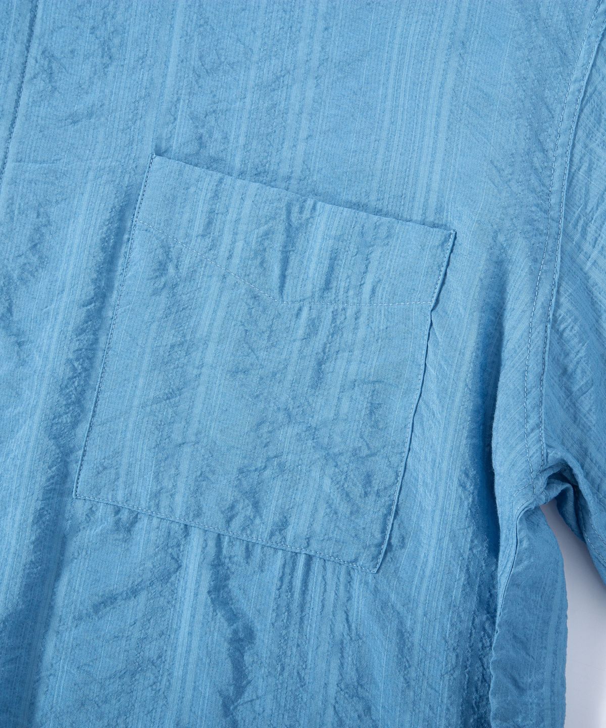 레킴(LEKIM) 스트라이프 셔츠 (블루)