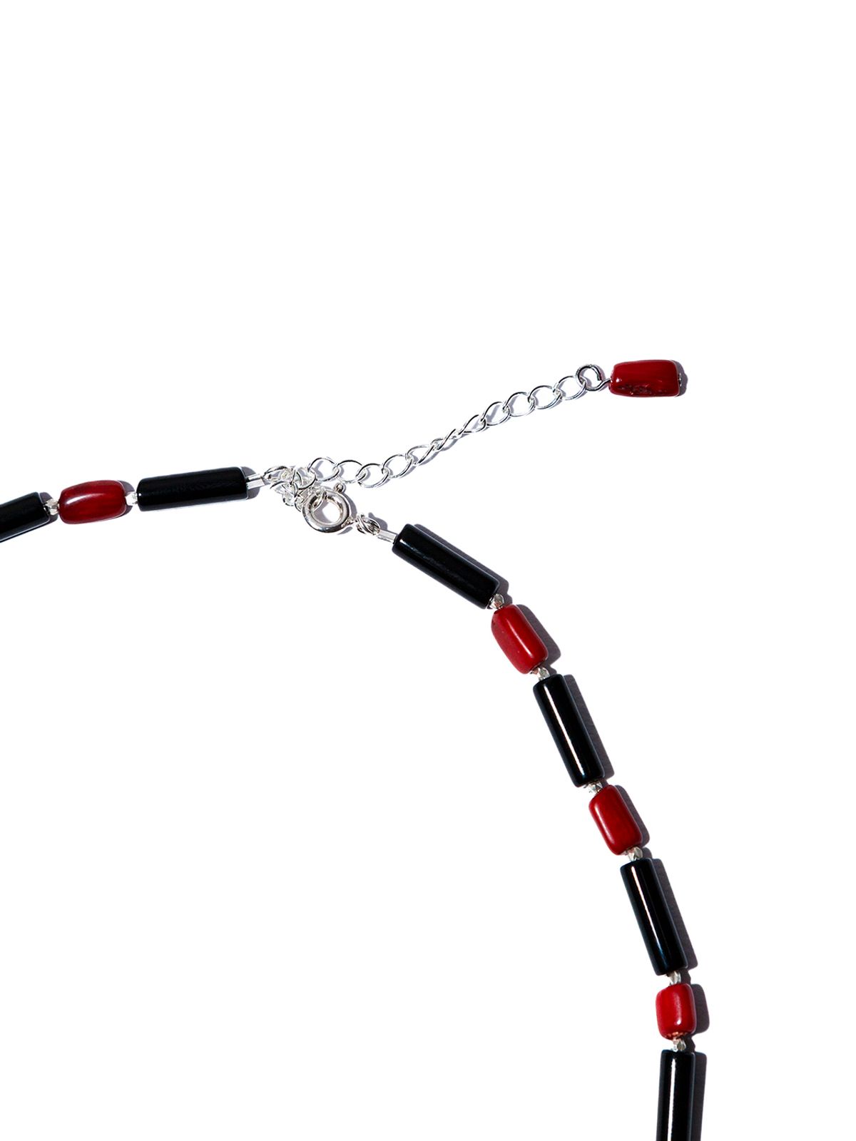 탁토(TACTO) 오닉스&코랄 목걸이 ONYX&CORAL NECKLACE