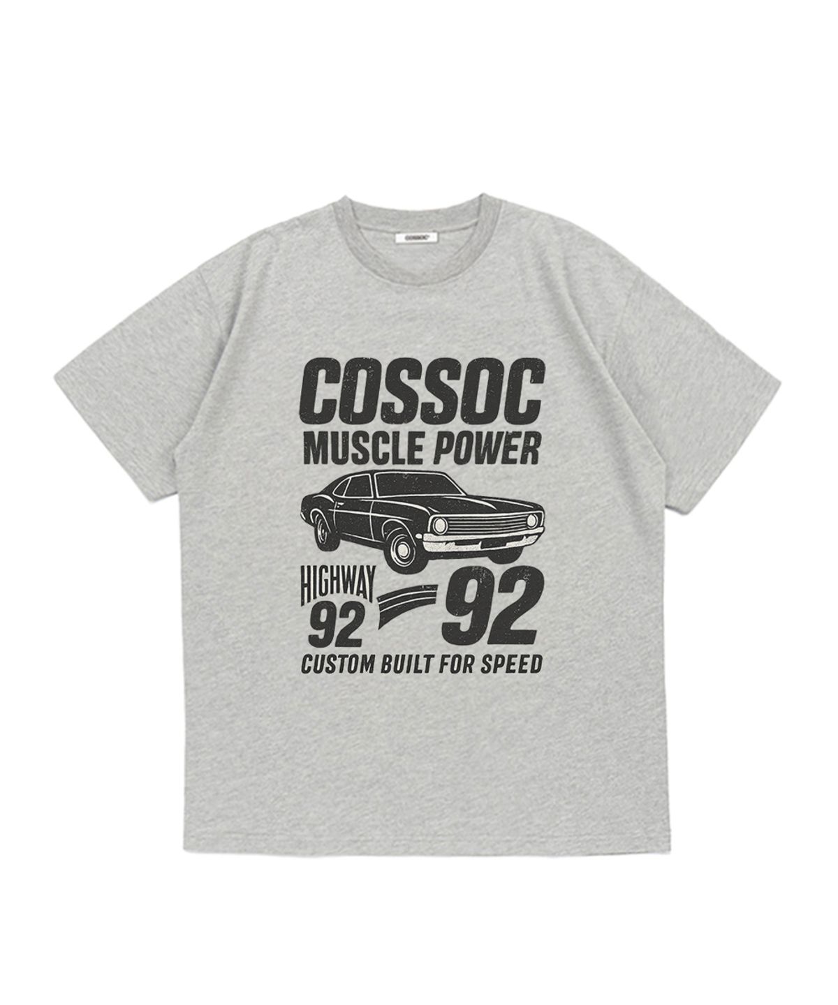 코소(COSO) 하이웨이 92 반팔 티셔츠 (WHITE)