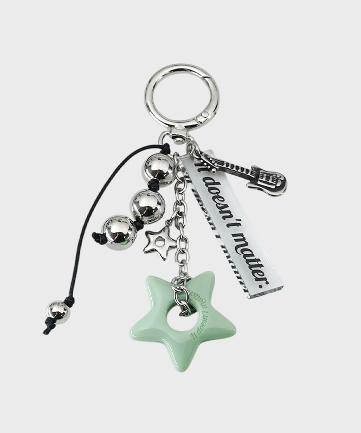 잇더즌매터(IT DOESN'T MATTER) [STAR] Rock star bagcharm (Green)