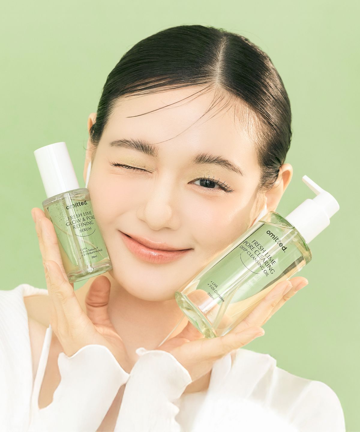 오미티드(OMITTED) [SET]LHA 모공 클렌징오일 200ml + LHA 모공 세럼 50ml