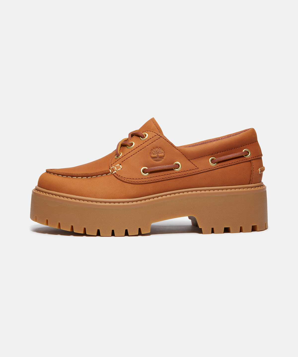 팀버랜드(TIMBERLAND) (여성) 스톤 스트릿 보트 슈즈 - 러스트 누벅 / A2GVF-EM7
