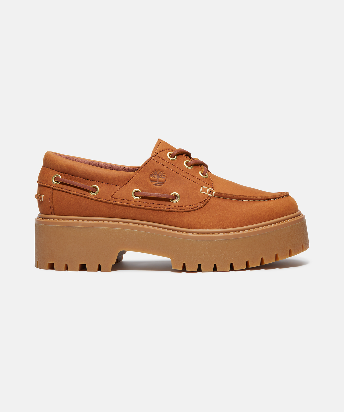 팀버랜드(TIMBERLAND) (여성) 스톤 스트릿 보트 슈즈 - 러스트 누벅 / A2GVF-EM7