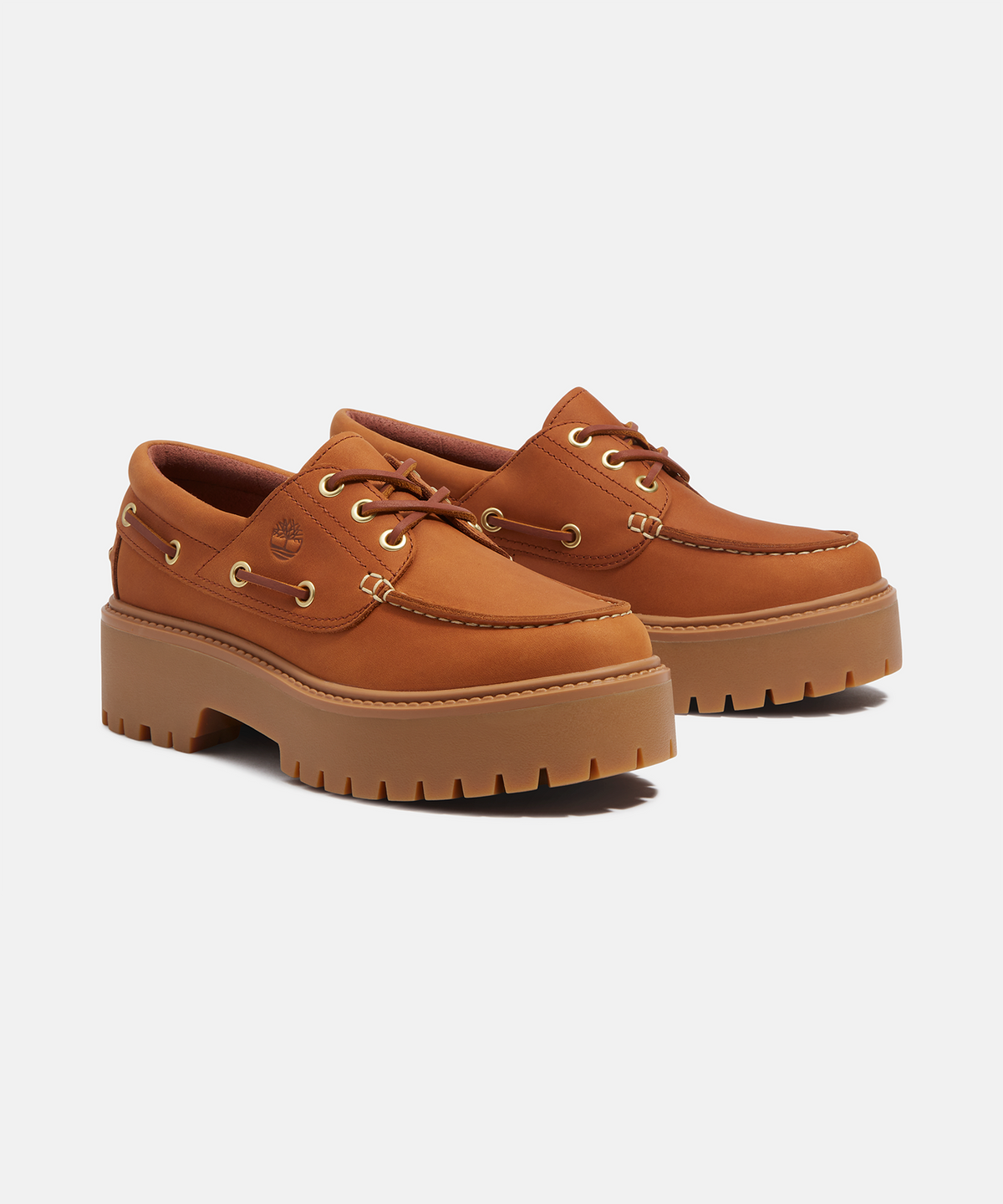 팀버랜드(TIMBERLAND) (여성) 스톤 스트릿 보트 슈즈 - 러스트 누벅 / A2GVF-EM7