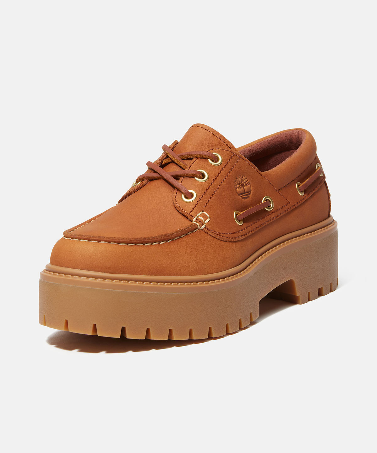 팀버랜드(TIMBERLAND) (여성) 스톤 스트릿 보트 슈즈 - 러스트 누벅 / A2GVF-EM7