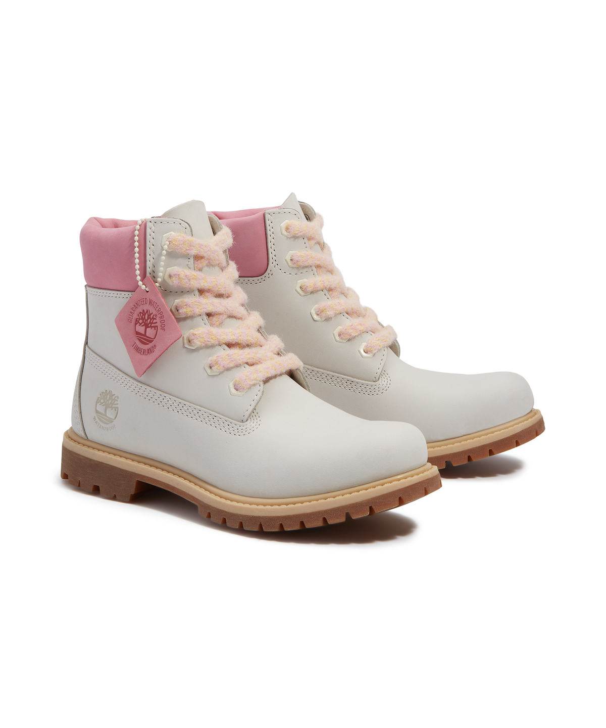 팀버랜드(TIMBERLAND) (여성) 프리미엄 6인치 워터프루프 부츠 - 미디엄 베이지 풀 그레인 / A2HR8-EX4