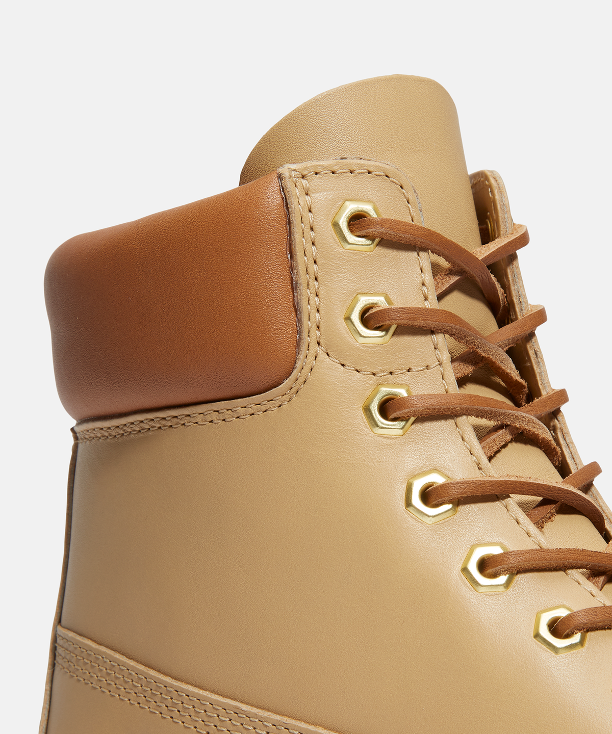 팀버랜드(TIMBERLAND) (남성) 프리미엄 6인치 워터프루프 부츠 - 미디엄 베이지 풀 그레인 / A2P6W-EN2