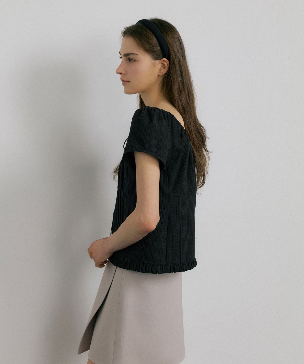 오떼뜨(OCTETTE) LUCY COTTON BLOUSE_3COLOR