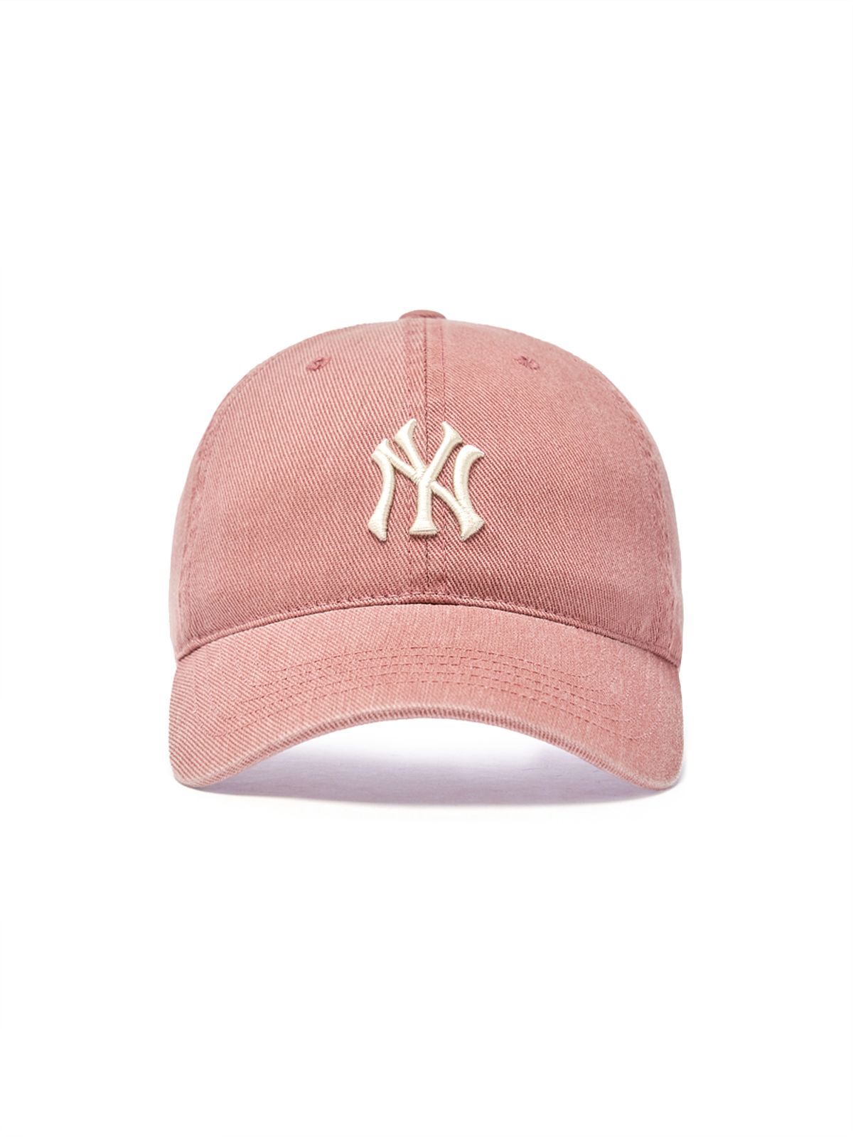 엠엘비(MLB) 베이직 워싱 언스트럭쳐 볼캡 NY (Coral)