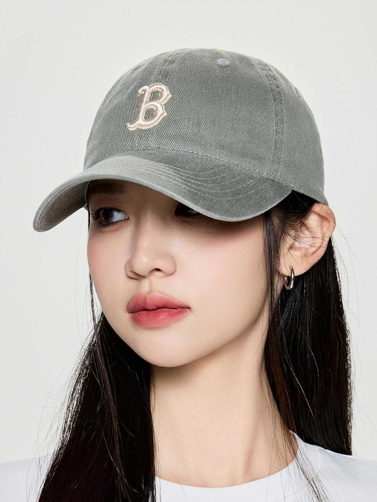 엠엘비(MLB) 베이직 워싱 언스트럭쳐 볼캡 BOS (Ptn.Khaki)