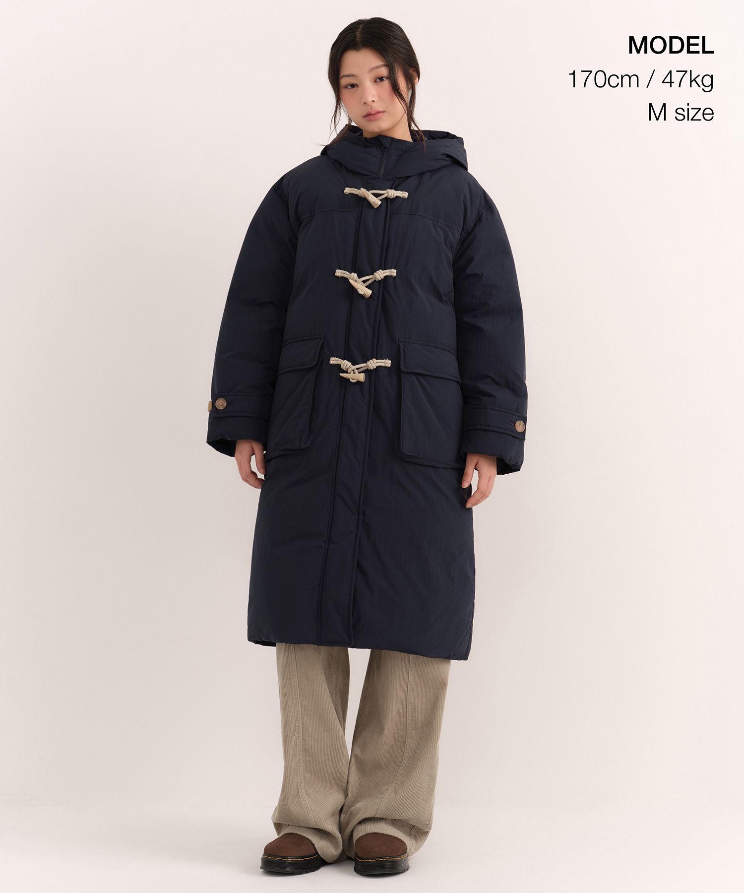MUSINSA公式 | MUSINSA STANDARD WOMAN ウィメンズダッフルロング