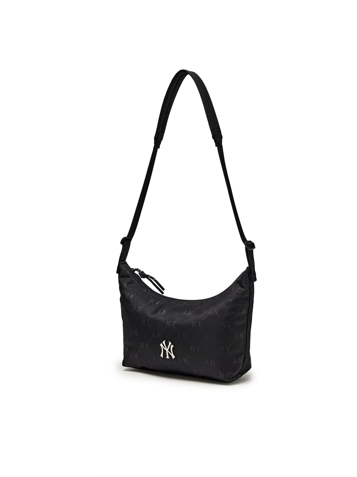 엠엘비(MLB) 다이아 모노그램 스포티브 호보백 NY (Black)