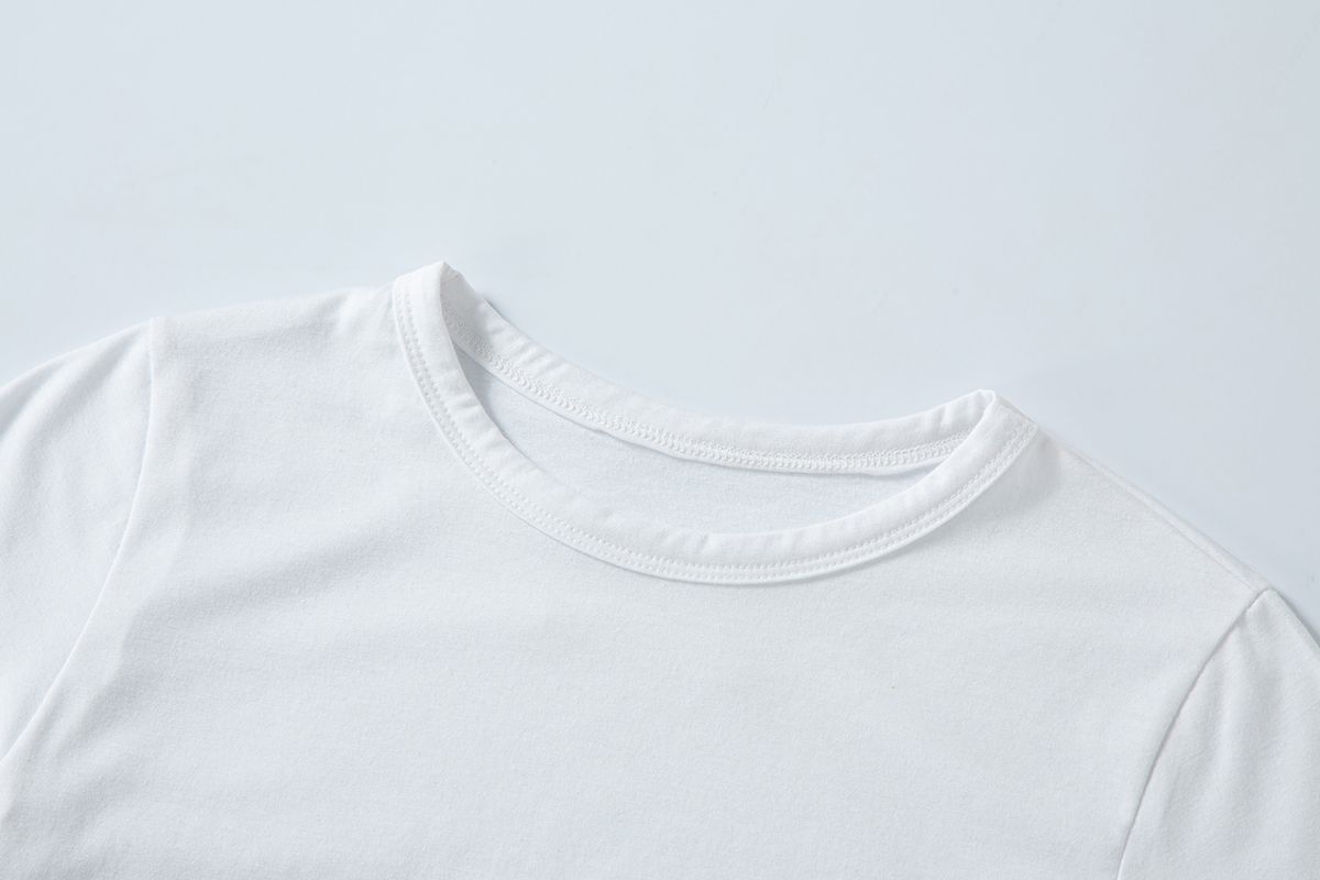 샐러드바구니(SALAD BAGUNI) Lace tag crop tee - white