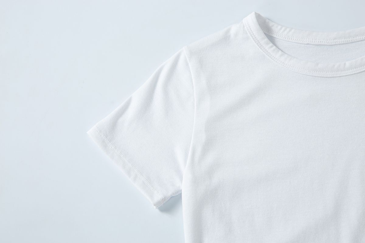 샐러드바구니(SALAD BAGUNI) Lace tag crop tee - white