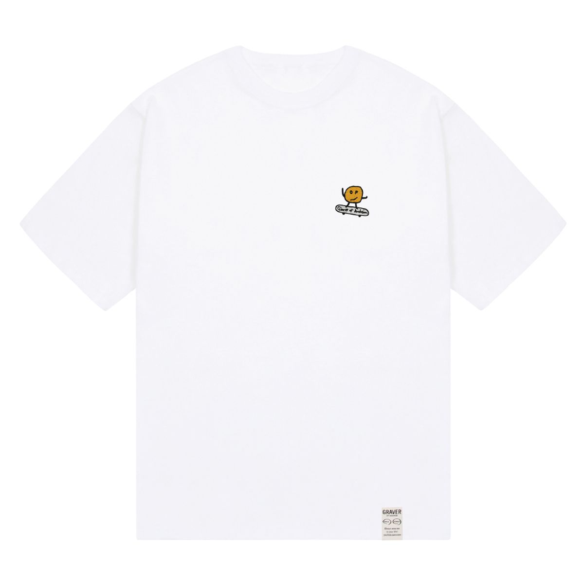 그레이버(GRAVER) [SET]베스트 그래픽2 반팔티셔츠_2PACK