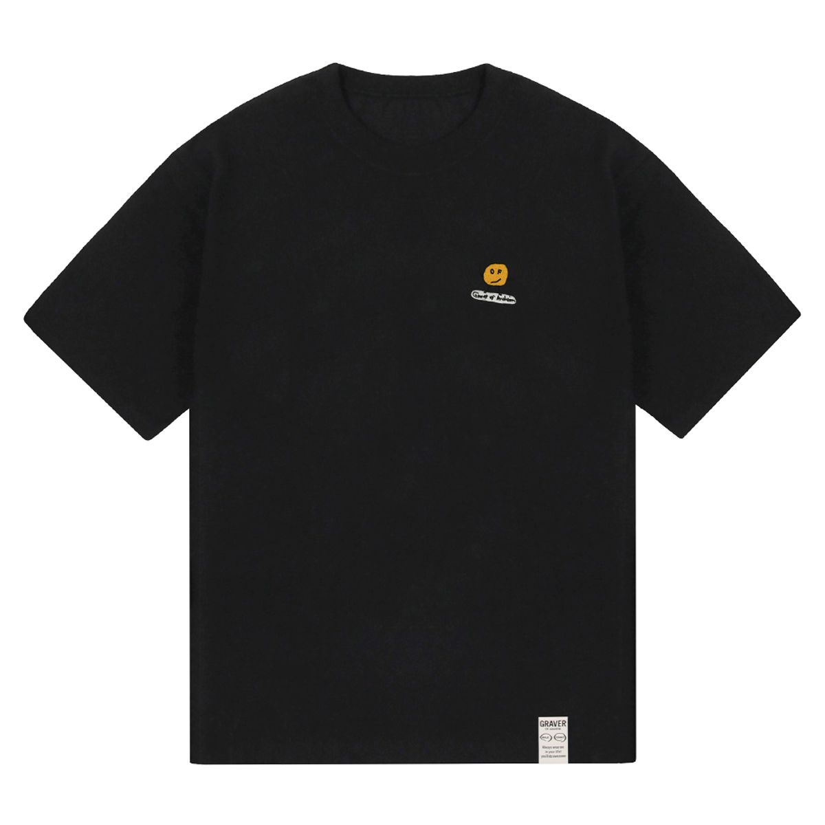 그레이버(GRAVER) [SET]베스트 그래픽2 반팔티셔츠_2PACK