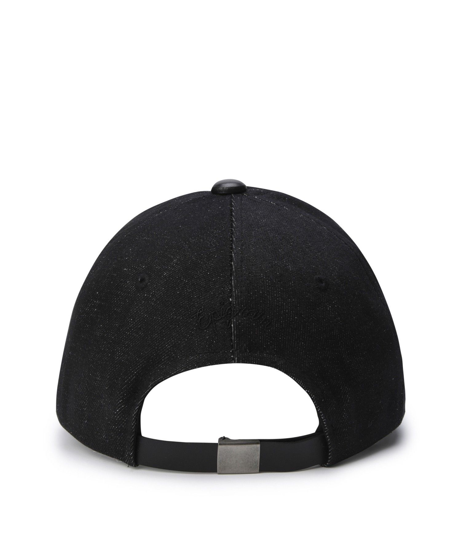 MUSINSA | EPIGRAM Sheepskin Leather Ball Cap ENRAX25531BKX