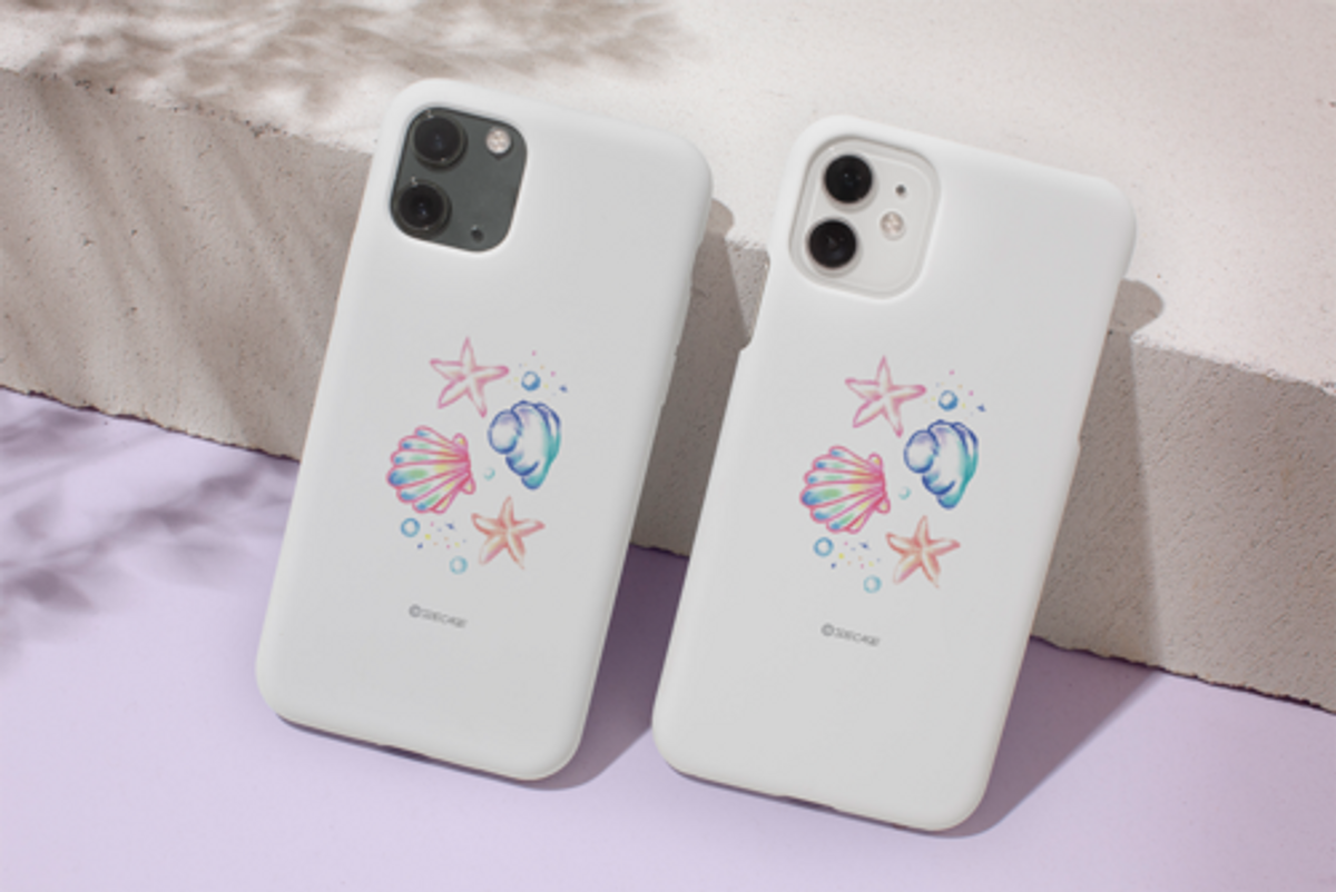 이레케이스앤굿즈(IRECASEGOODS) 조개껍질 아이폰 갤럭시 핸드폰케이스