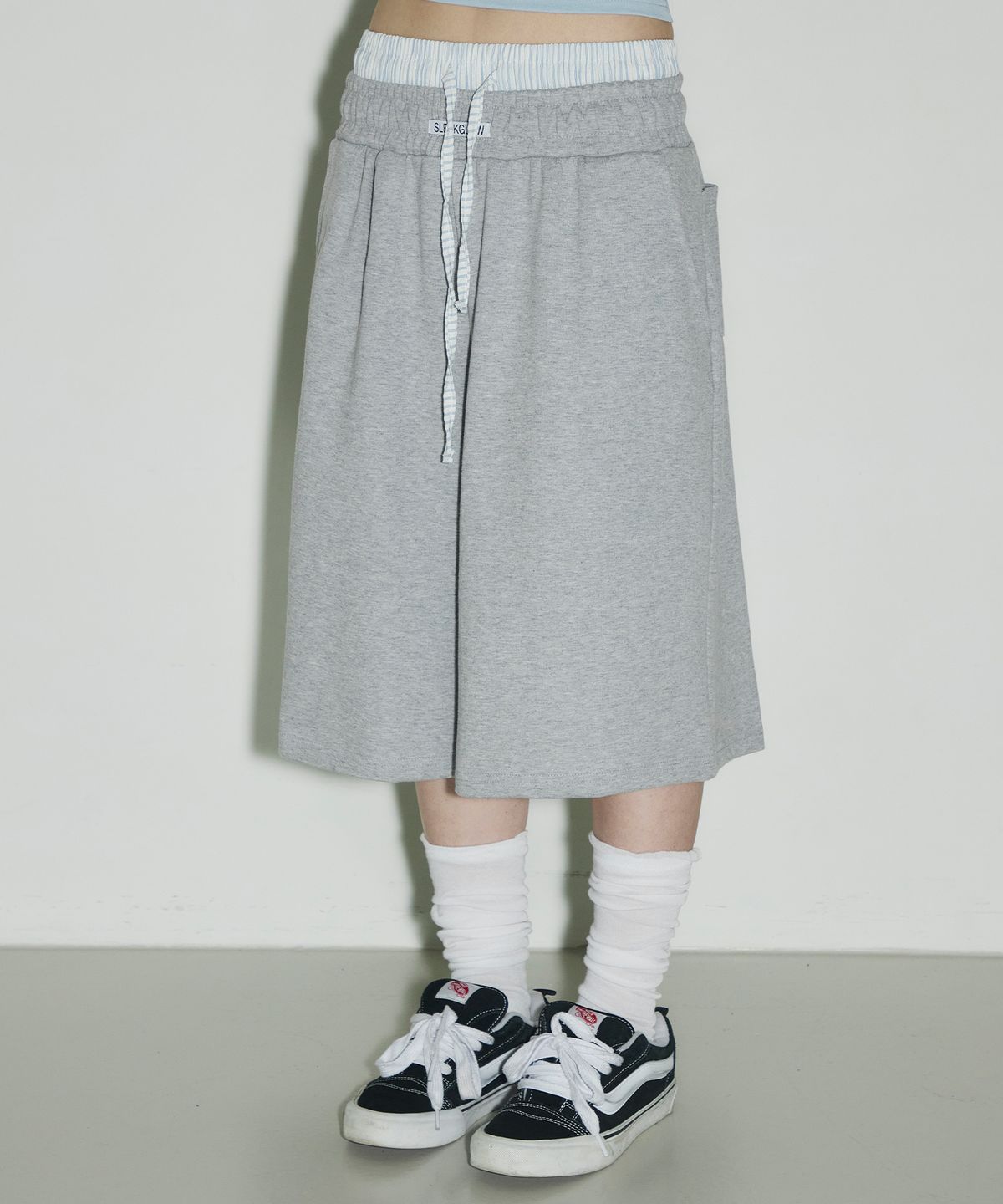 슬릭글로우(SLEEKGLOW) 복서 트렁크 버뮤다 팬츠[그레이]