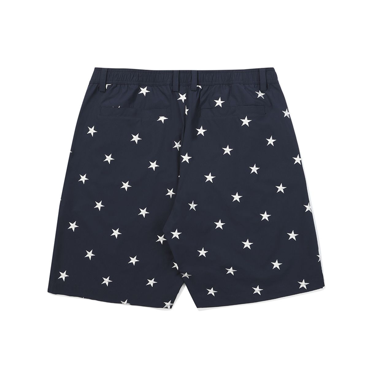 말본 골프(MALBON GOLF) 말본 별 자수 하프팬츠 NAVY (MAN)