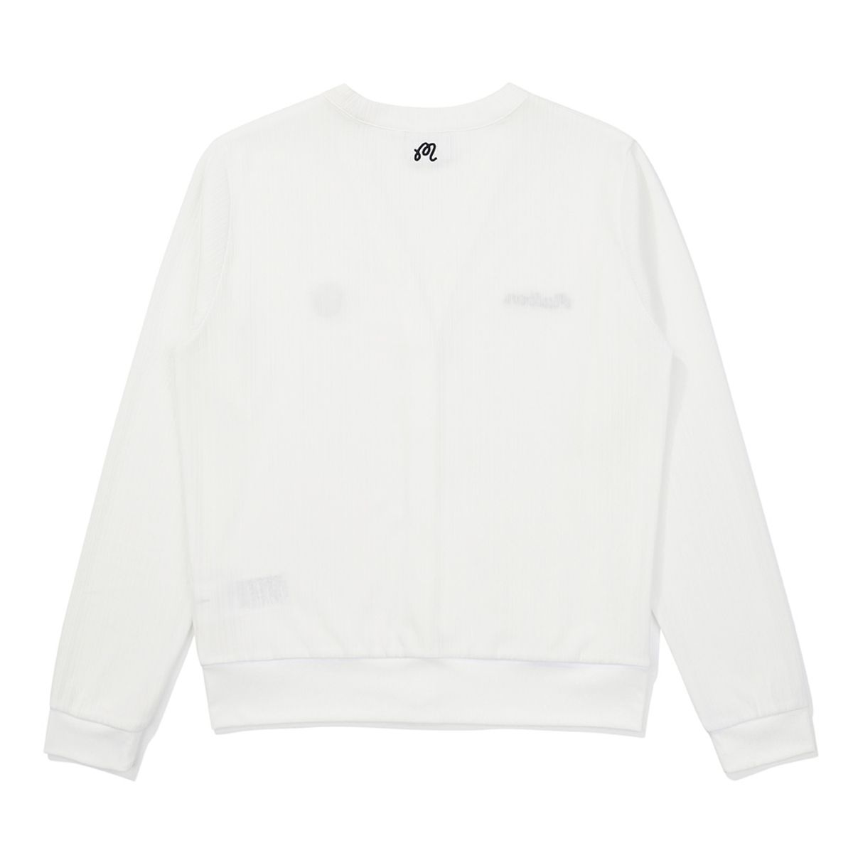 말본 골프(MALBON GOLF) 저지 플리츠 가디건 OFF WHITE (WOMAN)