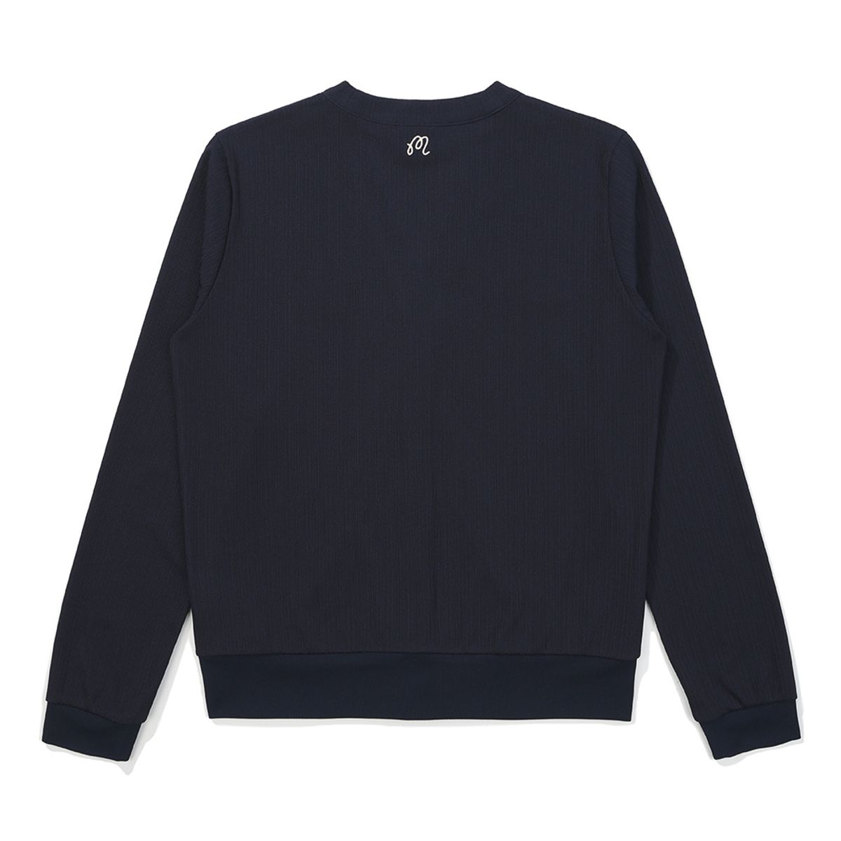 말본 골프(MALBON GOLF) 저지 플리츠 가디건 NAVY (WOMAN)