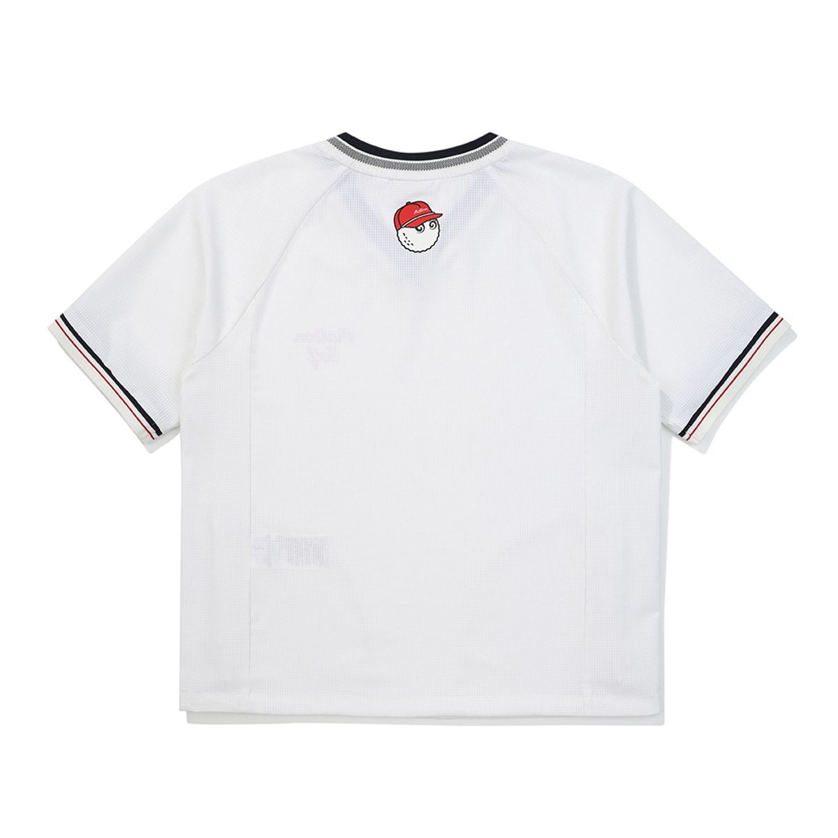 말본 골프(MALBON GOLF) 브이넥 에어닷 피스테 OFF WHITE (WOMAN)