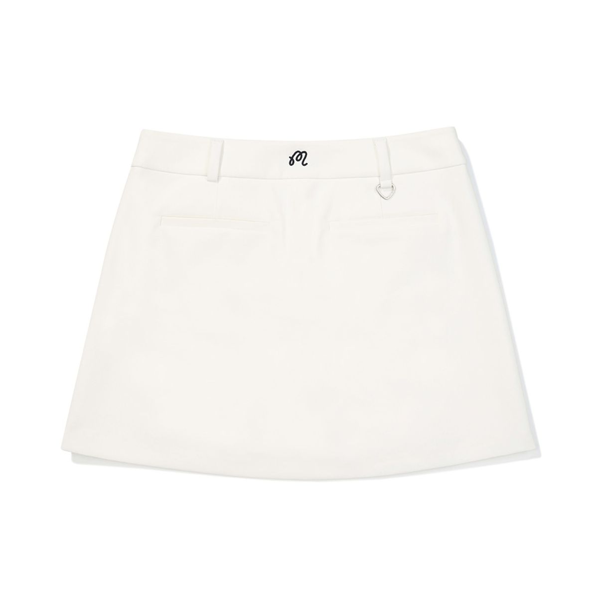 말본 골프(MALBON GOLF) A라인 사이드 슬릿 스커트 OFF WHITE (WOMAN)