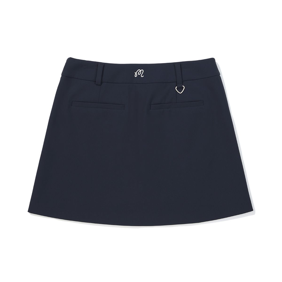 말본 골프(MALBON GOLF) A라인 사이드 슬릿 스커트 NAVY (WOMAN)