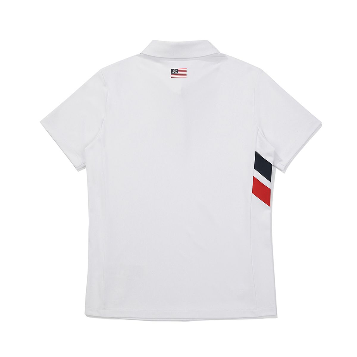 말본 골프(MALBON GOLF) 포인트 컬러 티셔츠 WHITE (WOMAN)
