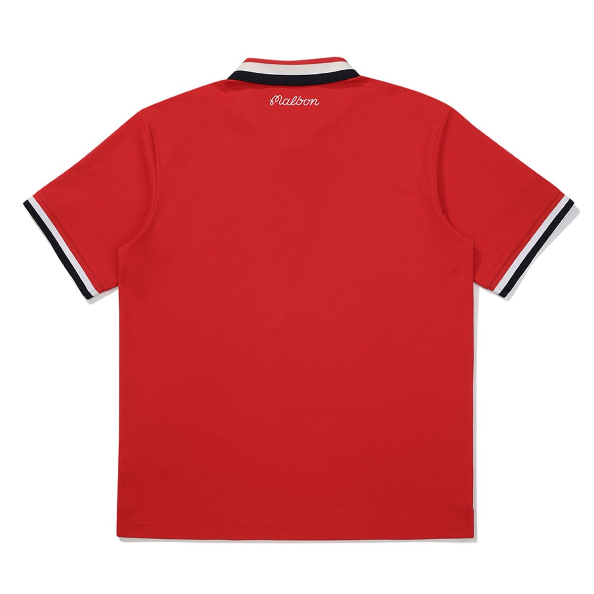말본 골프(MALBON GOLF) 이글 버킷 플래그 폴로 티셔츠 RED (MAN)