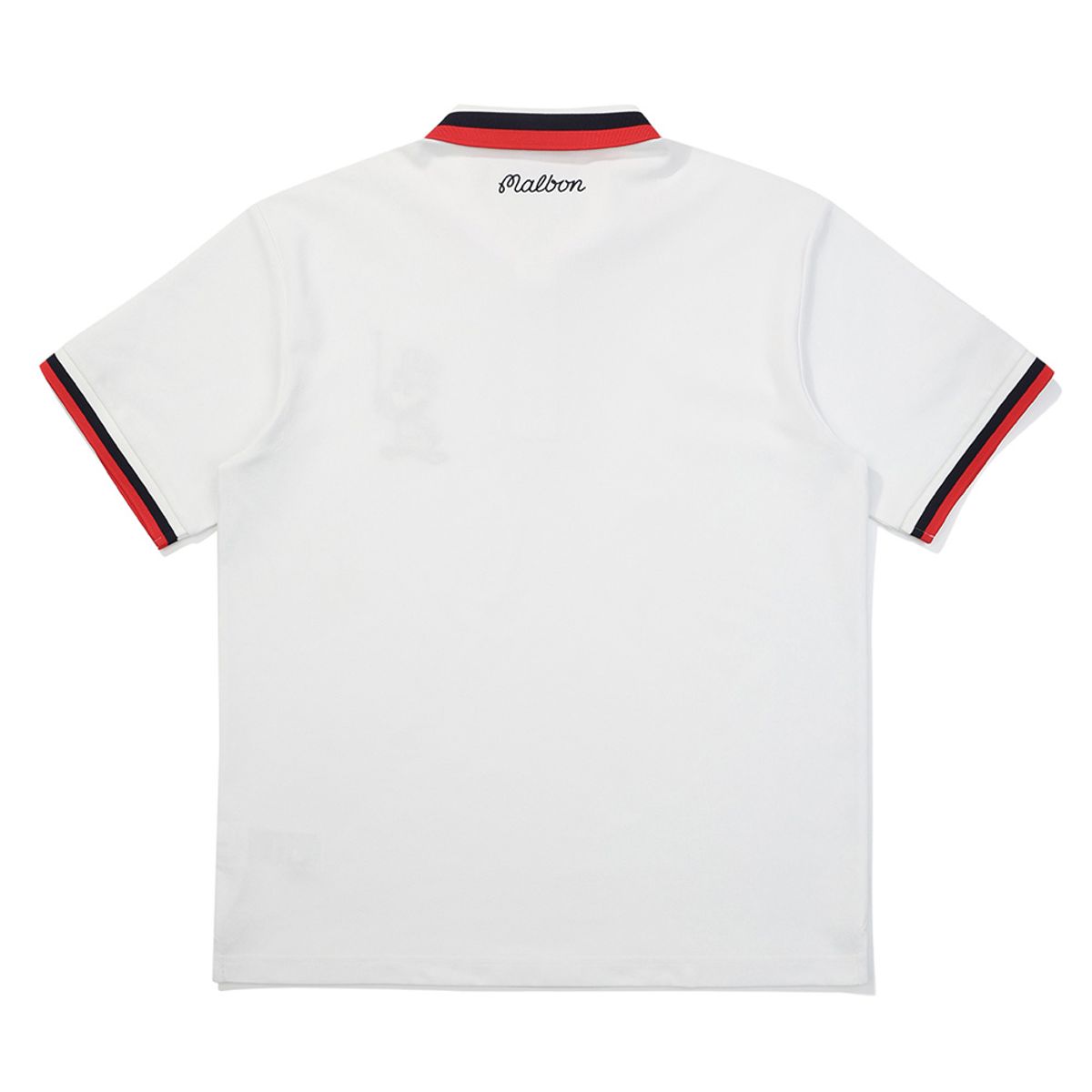 말본 골프(MALBON GOLF) 이글 버킷 플래그 폴로 티셔츠 WHITE (MAN)