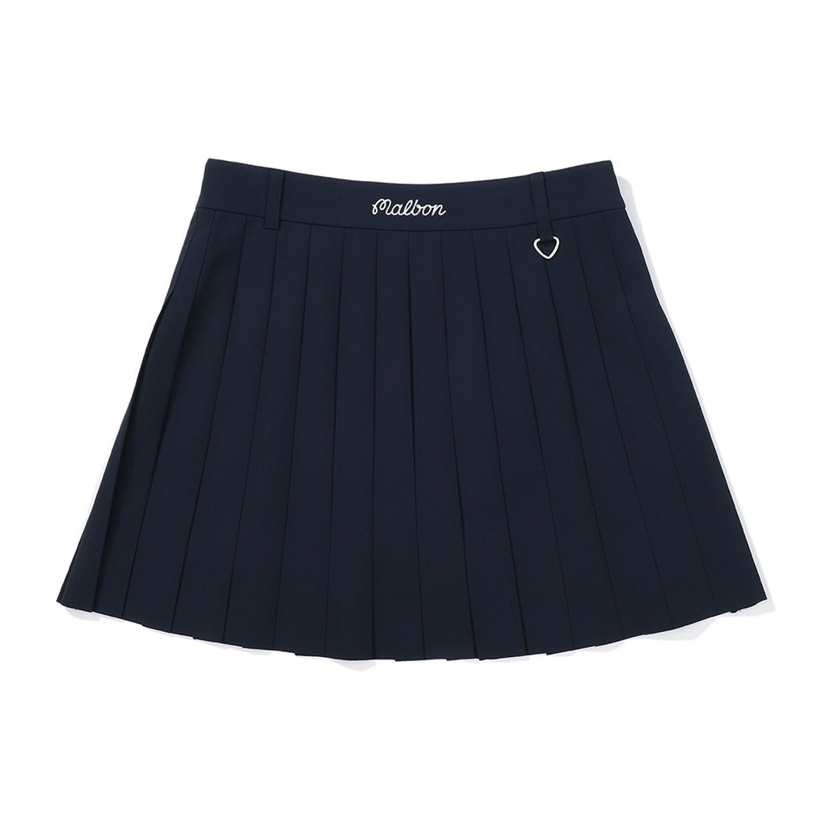 말본 골프(MALBON GOLF) 밴드 플리츠 스커트 NAVY (WOMAN)