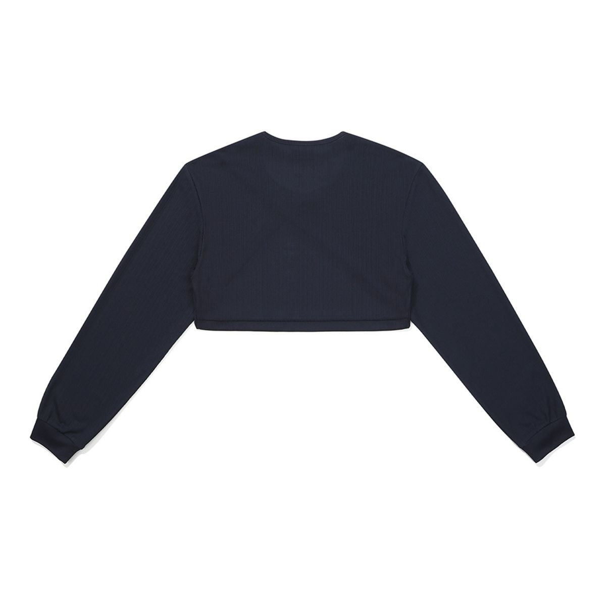 말본 골프(MALBON GOLF) 플리츠 패브릭 볼레로 자켓 NAVY (WOMAN)