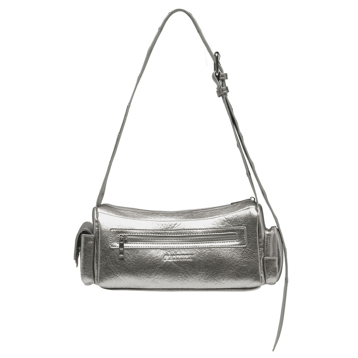 블랙 퍼플(BLACK PURPLE) 미니 포트리스 백 Mini Fortress Bag-Black Silver
