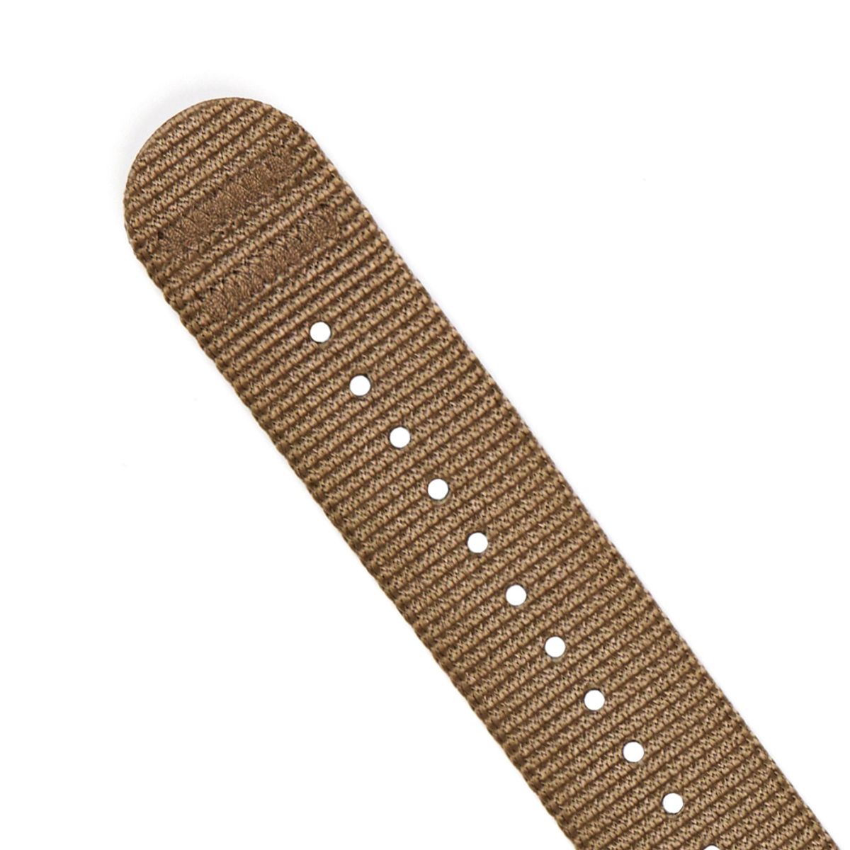 베르투치(BERTUCCI) B-TYPE 헤비듀티 나일론 나토밴드 22mm 다크 카키X하이폴리쉬
