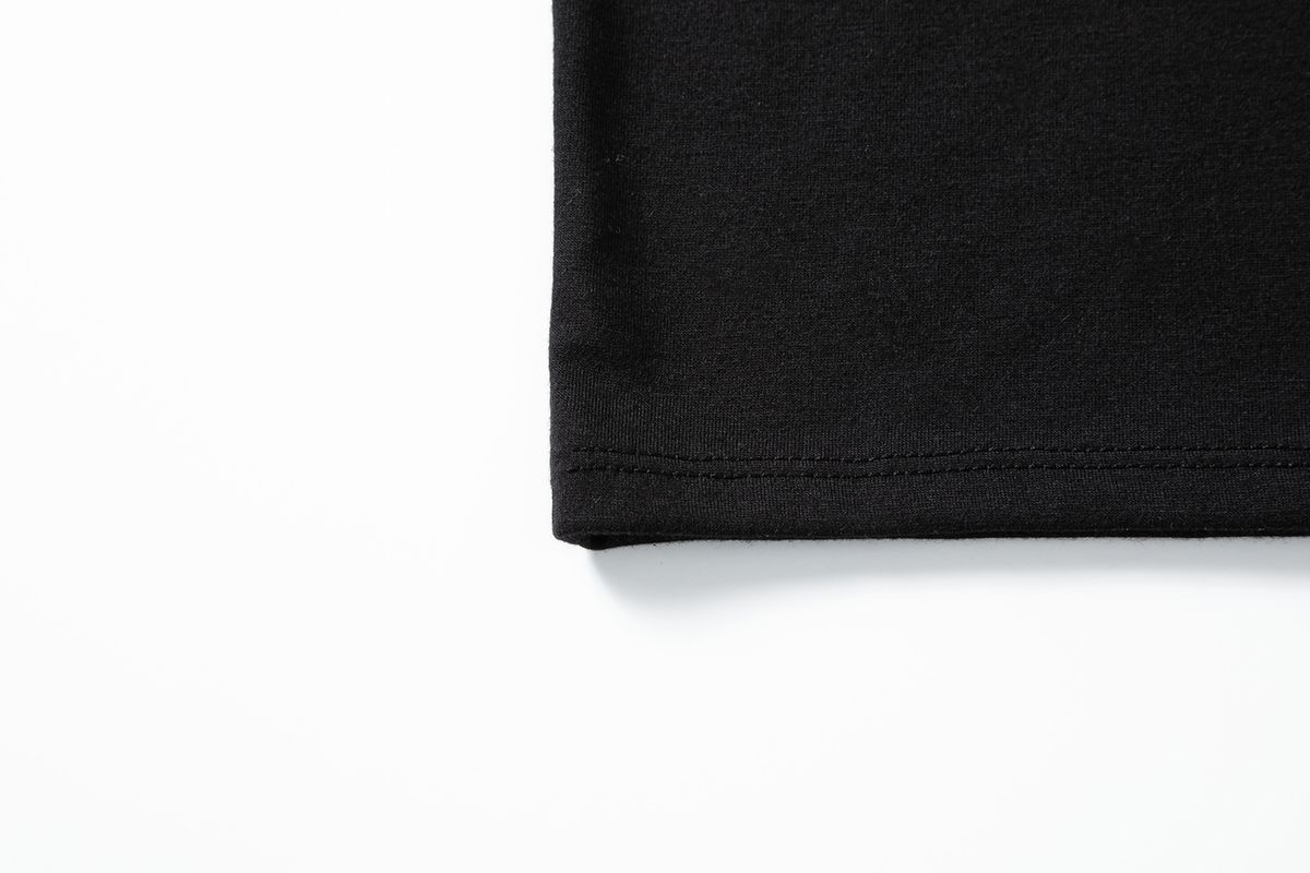 샐러드바구니(SALAD BAGUNI) Lace tag crop tee - black