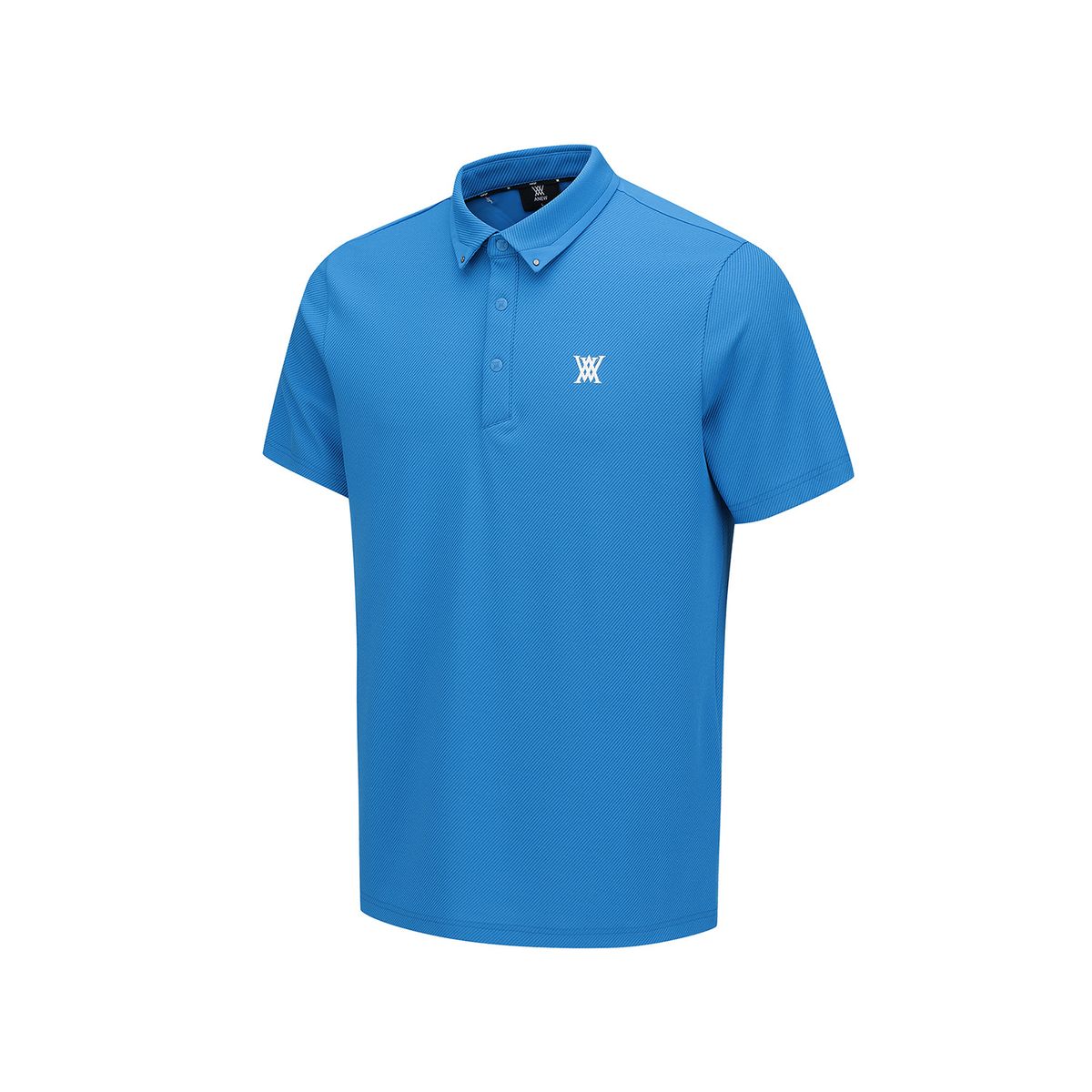 어뉴골프(ANEW GOLF) MEN FA HYBRID SHORT T-SHIRT_BL