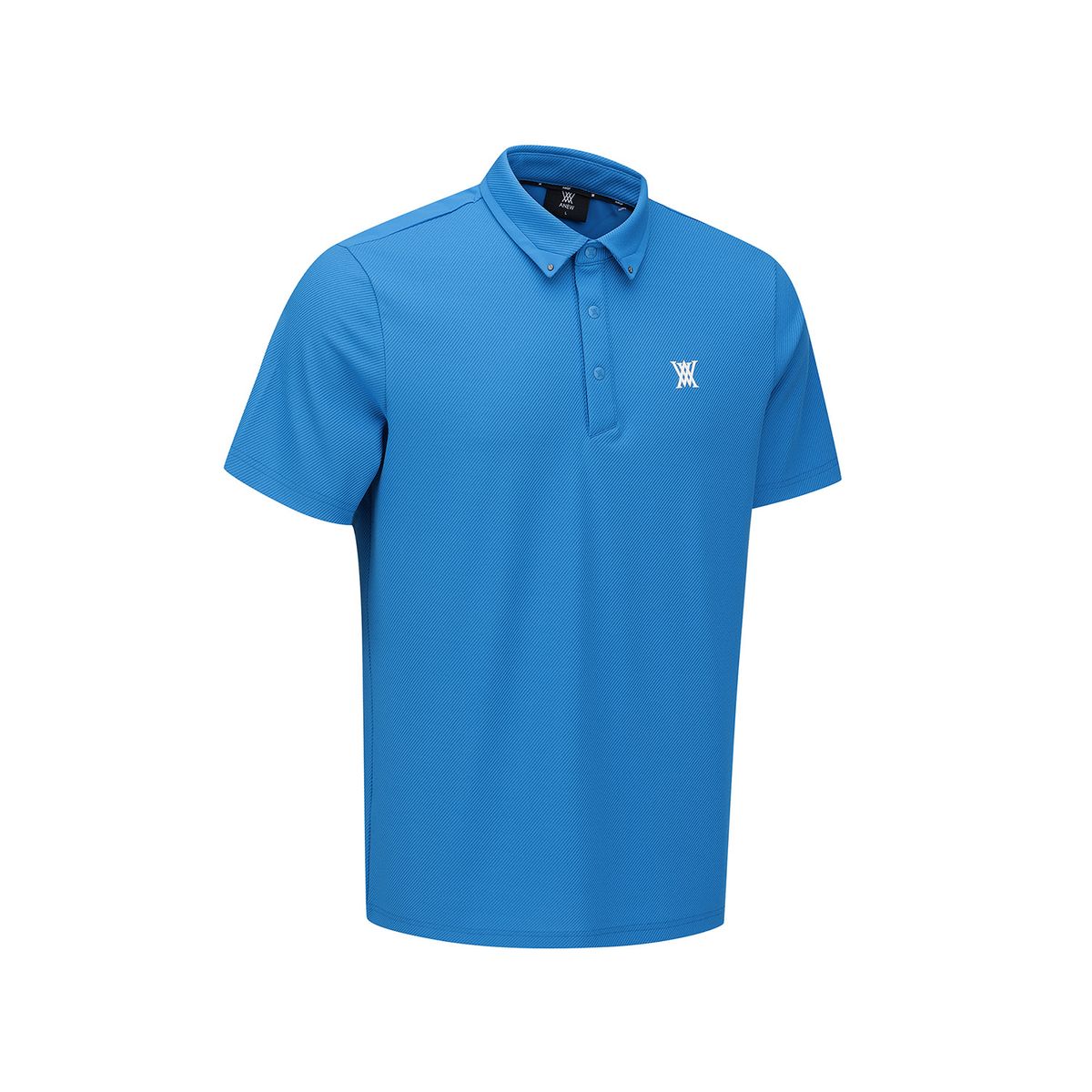 어뉴골프(ANEW GOLF) MEN FA HYBRID SHORT T-SHIRT_BL