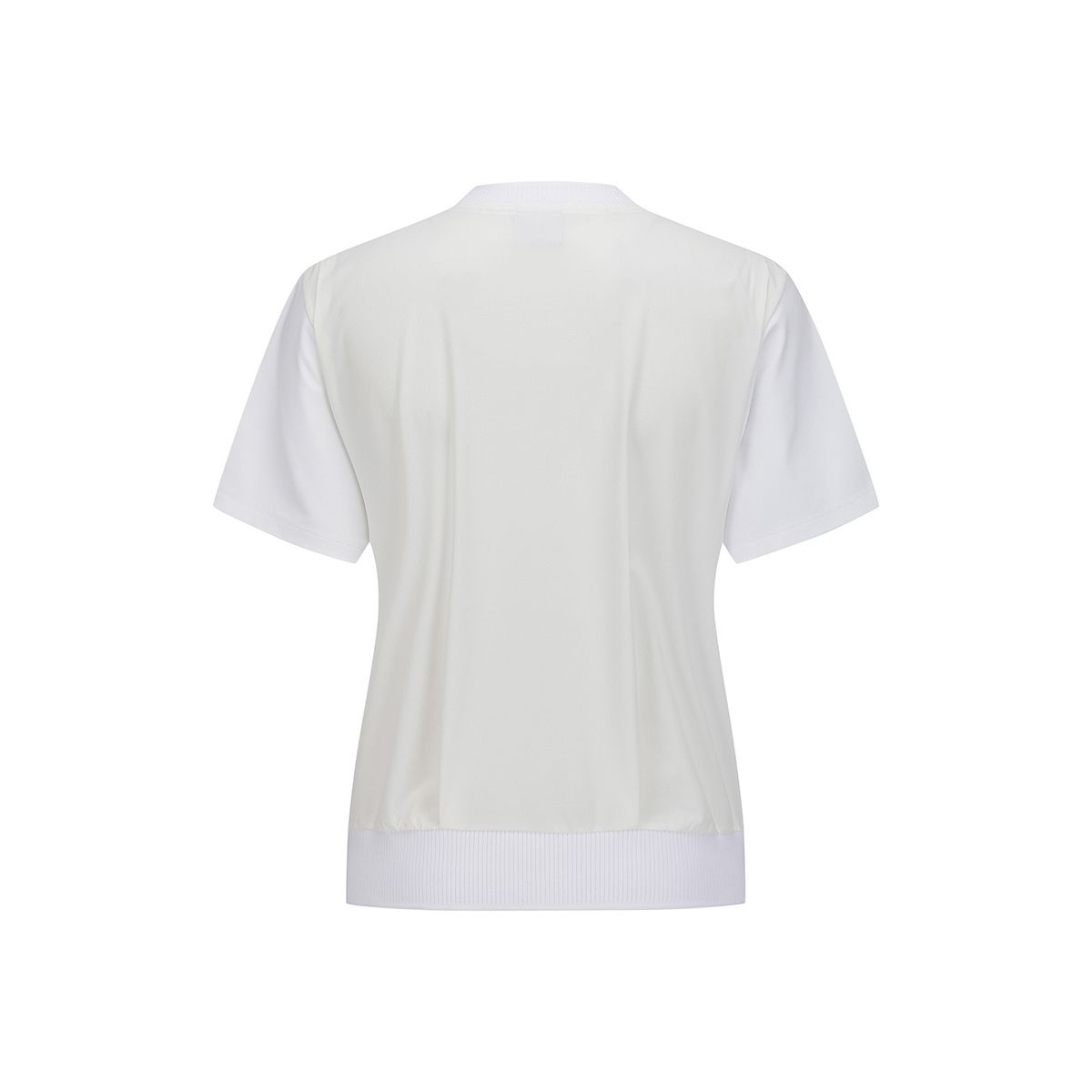 어뉴골프(ANEW GOLF) WOMEN FA HYBRID ROUND SHORT T-SHIRT_WH