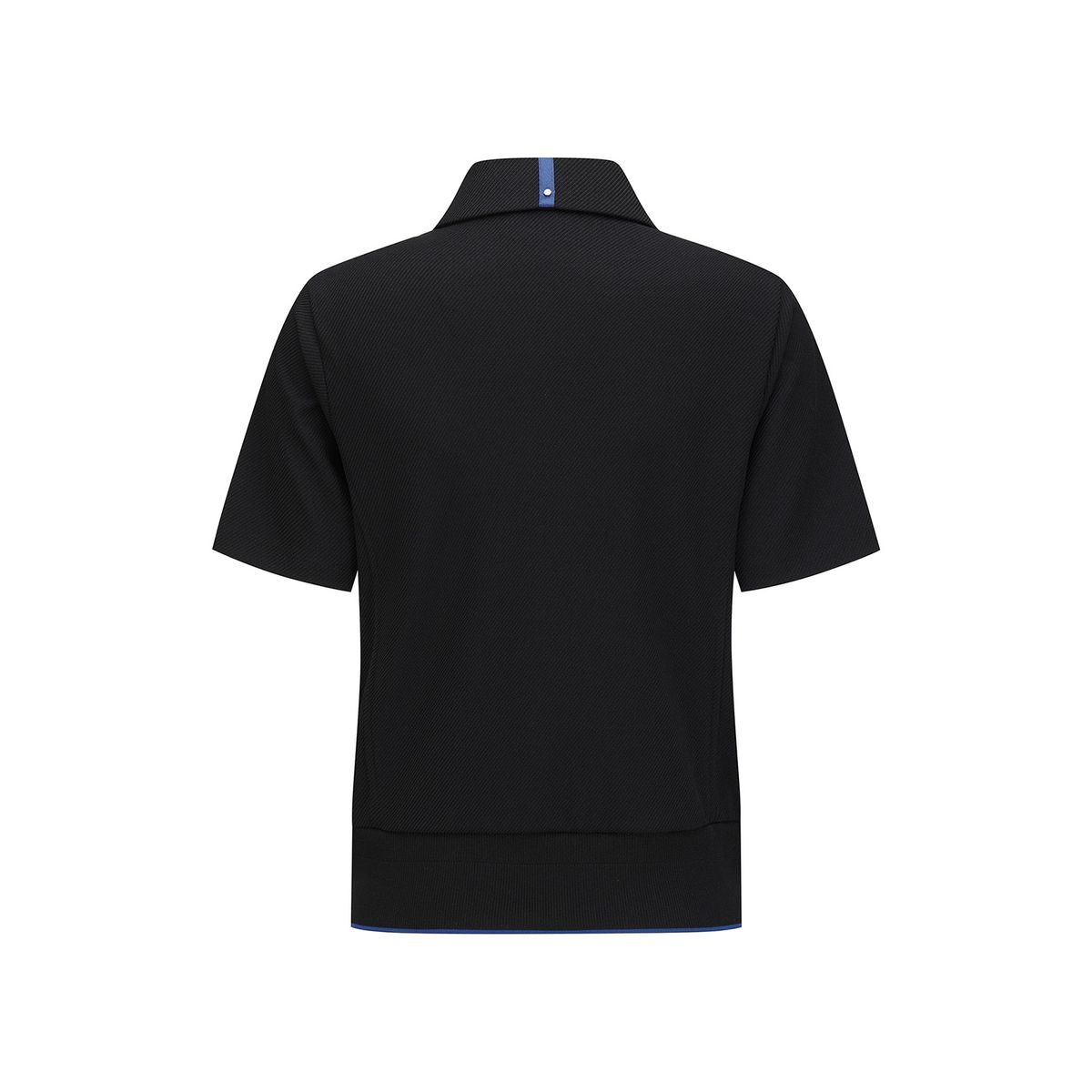 어뉴골프(ANEW GOLF) WOMEN FA BLOUSON SHORT T-SHIRT_BK