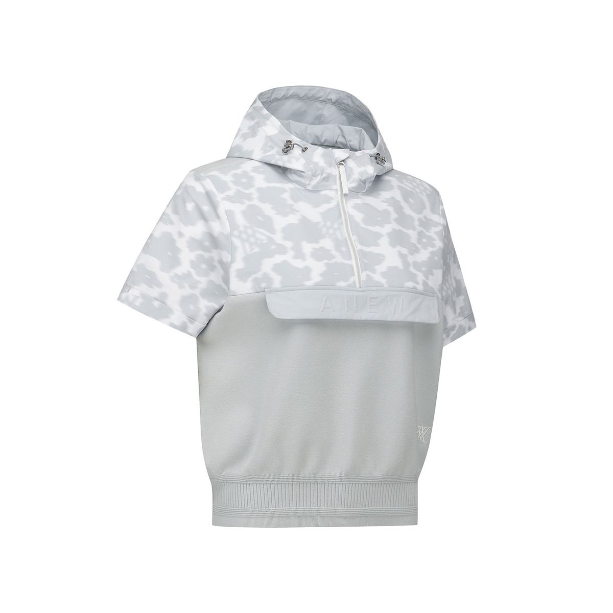 어뉴골프(ANEW GOLF) WOMEN FA HYBRID HOODED SHORT SLEEVE SWEATER _LG
