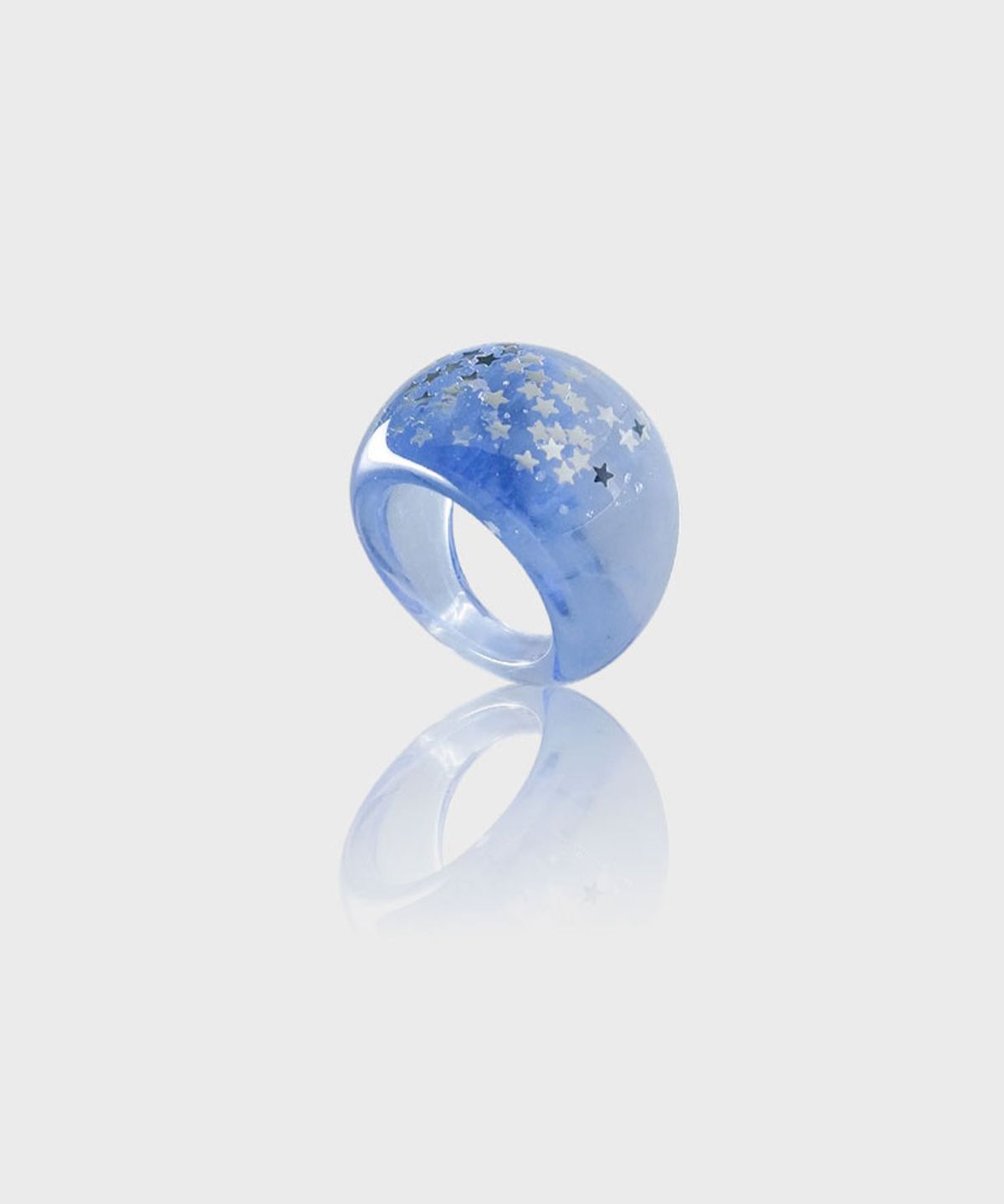 잇더즌매터(IT DOESN'T MATTER) [Formica] Puffy ring (Blue)