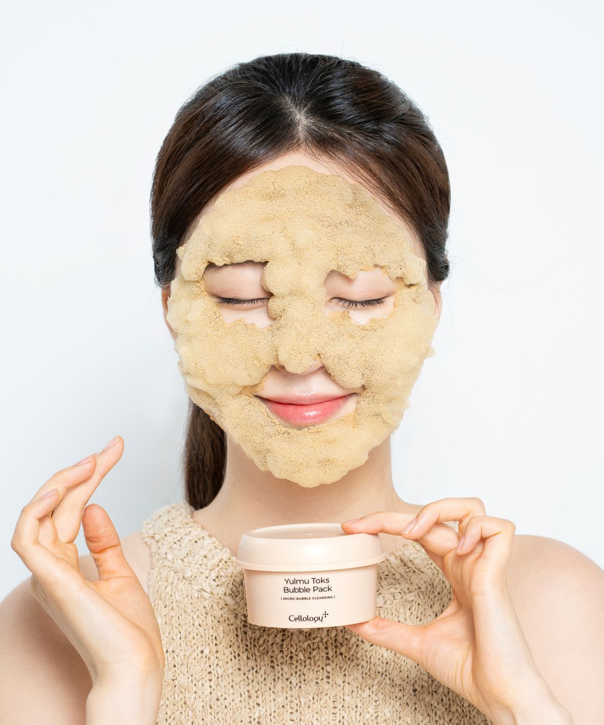 셀올로지(CELLOLOGY) 율무 톡스 버블팩 100g / 오돌토돌 요철 케어 3분 워시오프팩
