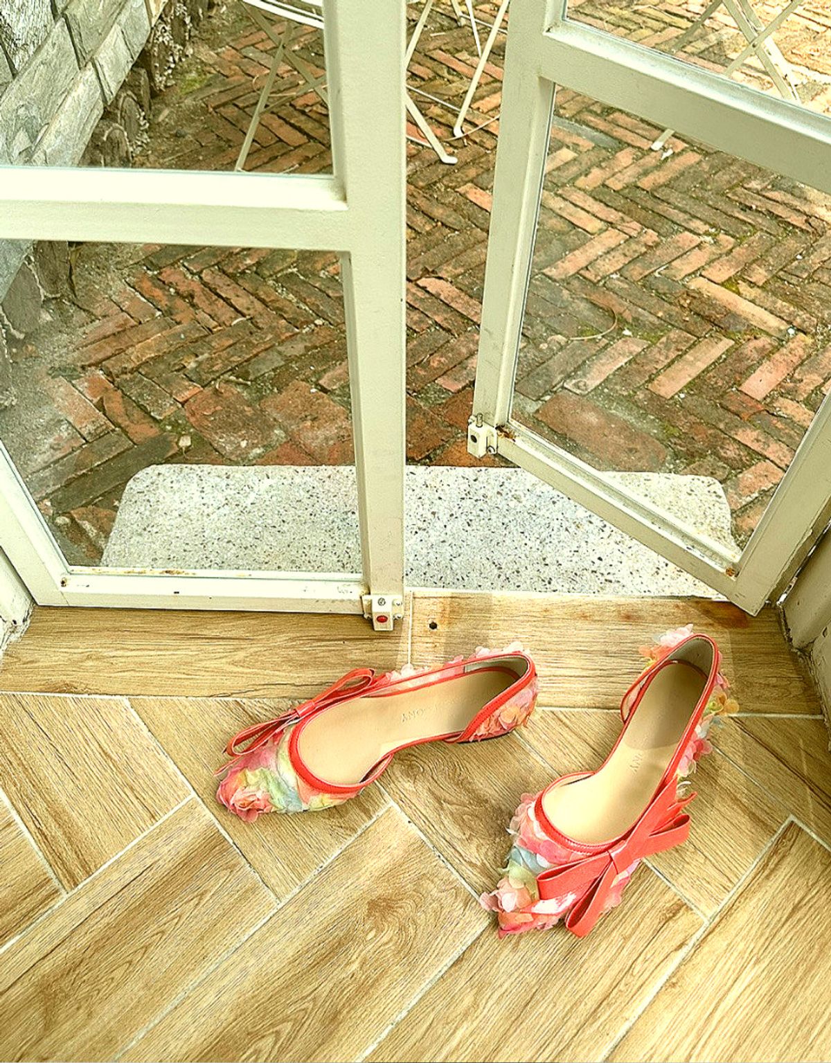 인더발코니(IN THE BALCONY) 릴린 인사이드 플랫 단화 2cm