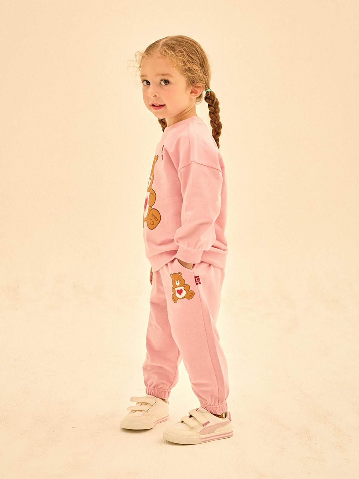 케어베어(CAREBEARS) 텐더하트베어 데일리 상하복