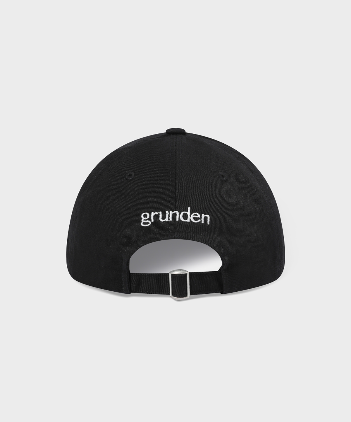 글런든(GRUNDEN) 스탠다드 로고 캡 (블랙)