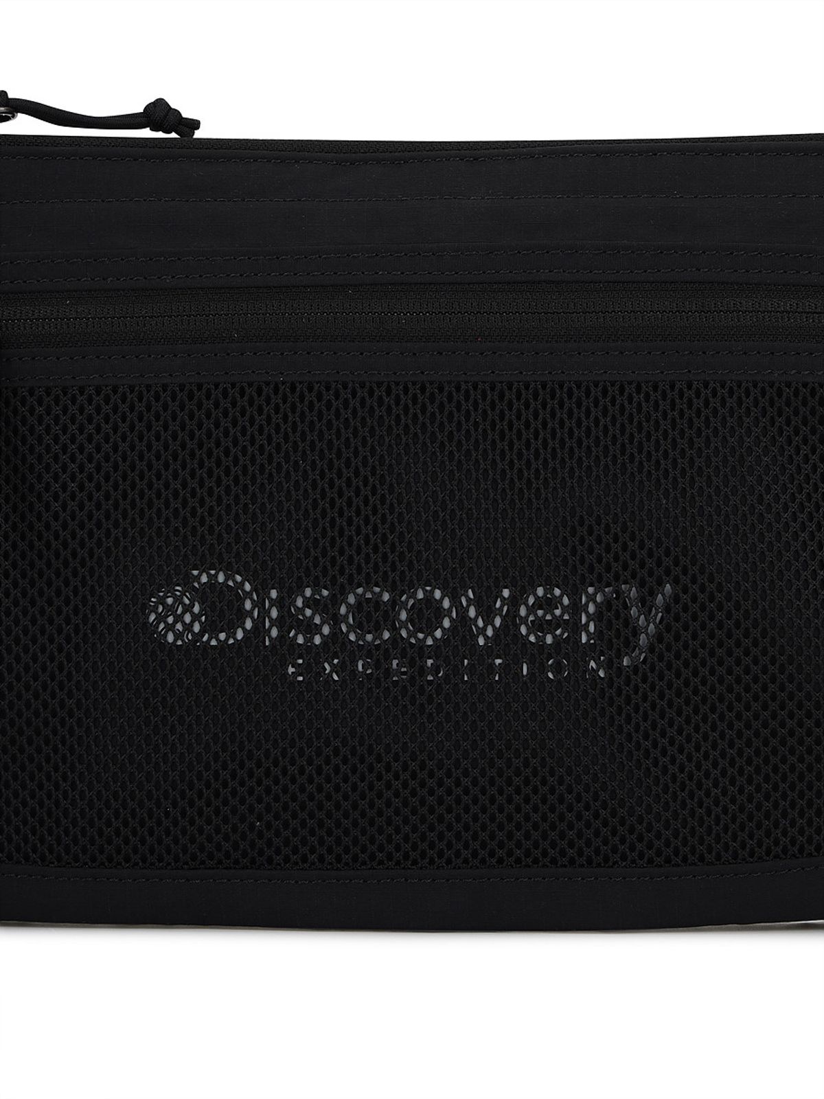 디스커버리 익스페디션(DISCOVERY EXPEDITION) 리프레임 더블바디 크로스백 (BLACK)