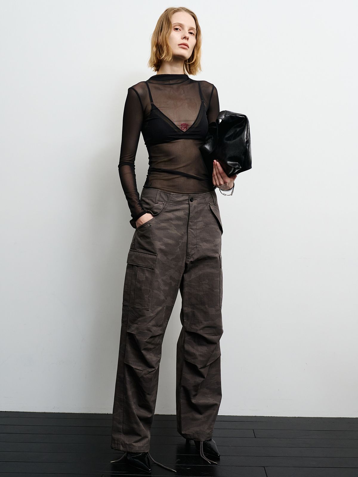 리게(RIGHE) MILITARY RIP-STOP CARGO PANTS